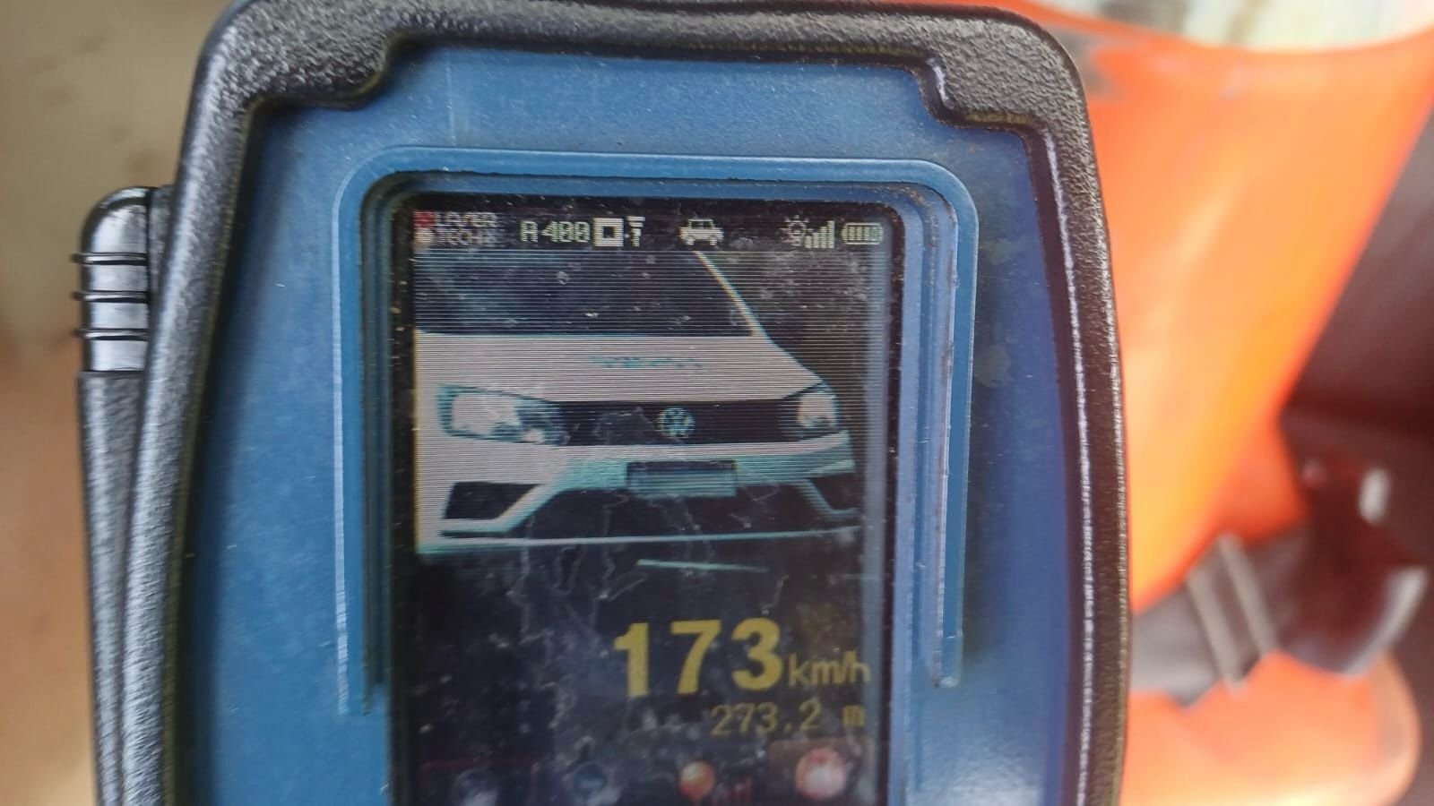 Motorista é flagrado a 173 km/h na BR-101 durante operação da PRF